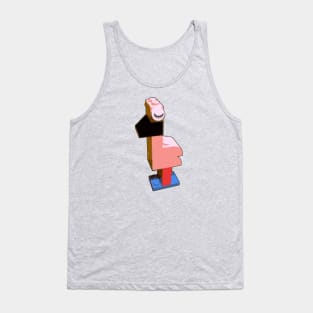 Brick Creations - Pretty Flamingo Tank Top